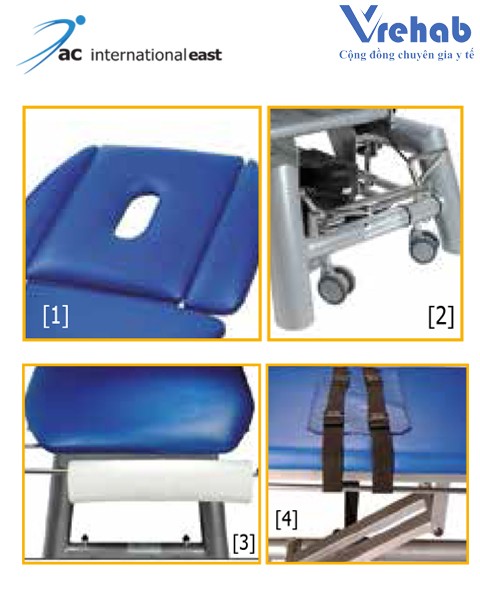 Bàn trị liệu 3 khúc Granit 0