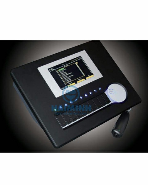 Máy laser châm kết hợp laser chiếu ngoài có giao diện Tiếng Việt